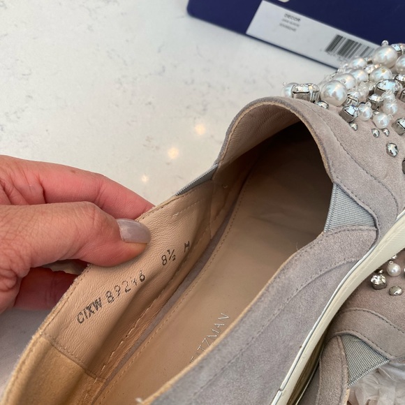 Stuart Weitzman Slip on Sneakers - Picture 8 of 9